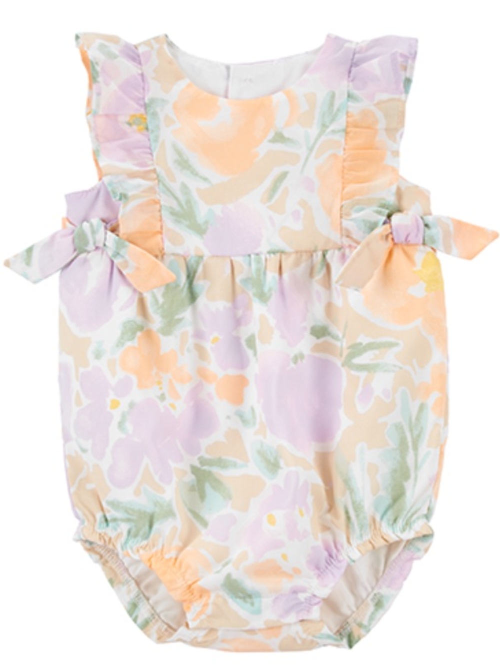 🍊5/$25 Carter's Pastel Floral Romper size 24m